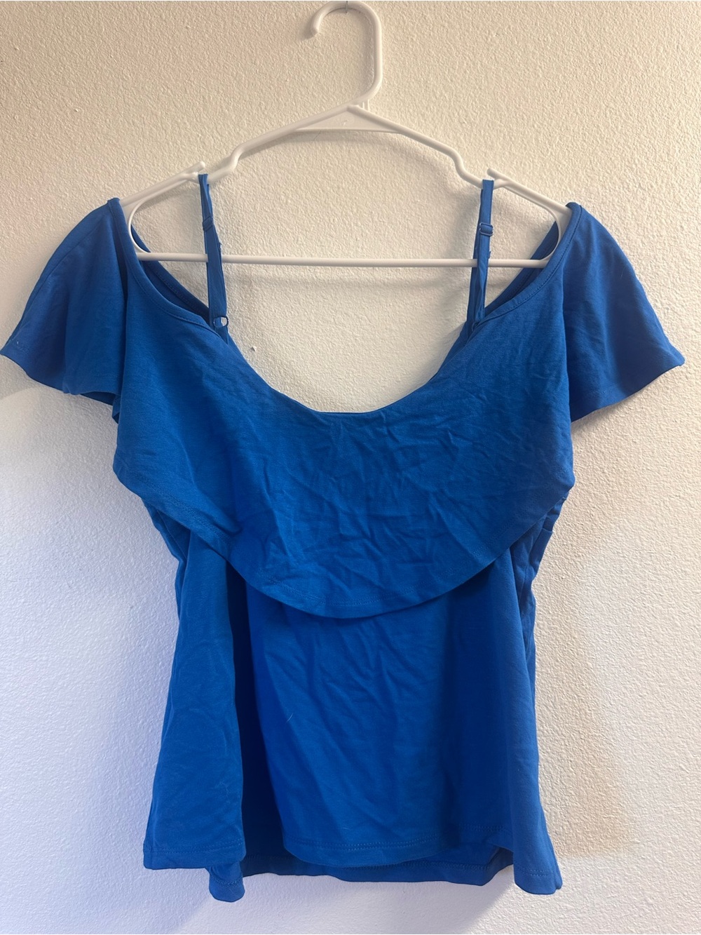 Shyanne Medium Blue Spaghetti Strap Cami